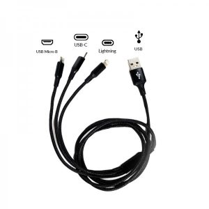 Cable USB 3 in 1 – Type C / Micro  – ecigareta.hr