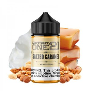Salted Caramel 0mg 50ml - District One21 by Five Pawns