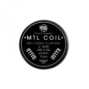 MTL Fused Clapton 2-30/38 Ni80 0.7Ω 2.5m – ecigareta.hr