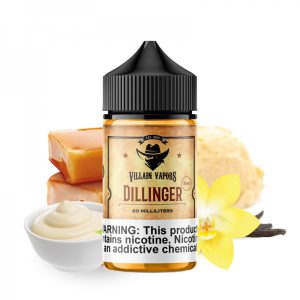 Dillinger 0mg 50ml - Villain Vapors by Five Pawns