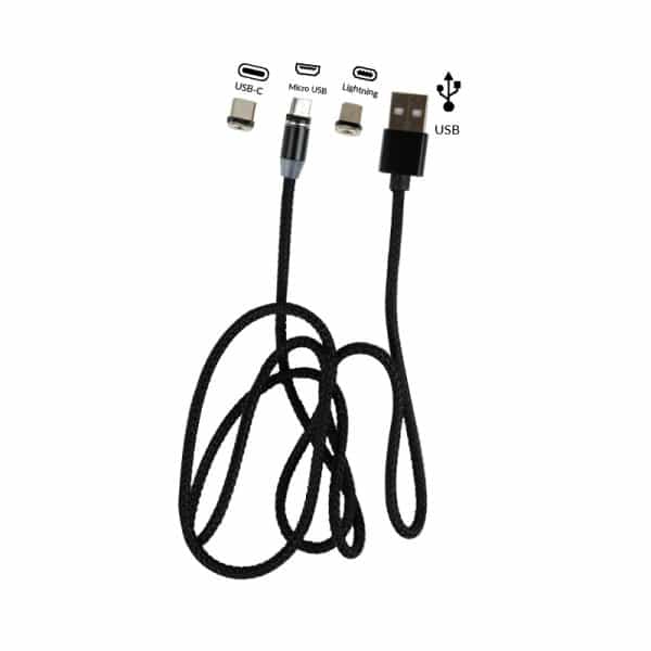360° Magnetic Swivel Tip USB-A Cable 1M – ecigareta.hr