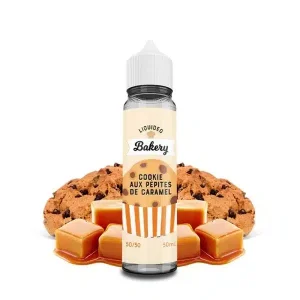 Cookie aux Pepites de Caramel 0mg 50ml - Liquideo Evolution