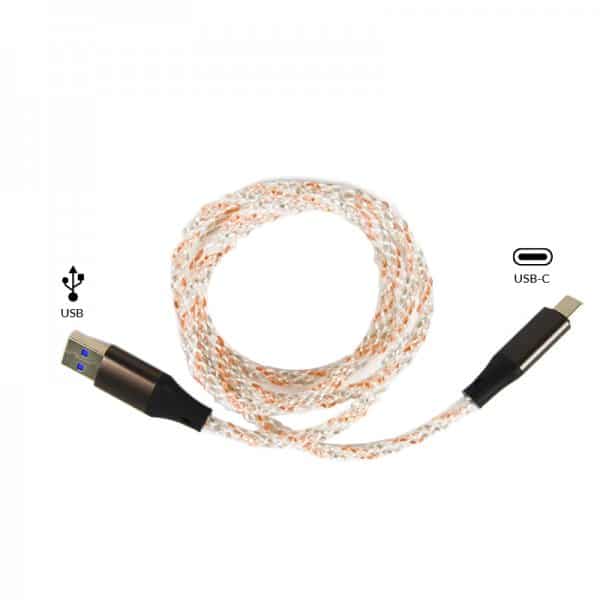 USB-A to USB-C RGB Quick Charge Cable – ecigareta.hr