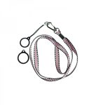 Flat Lanyard With 2 Silicone Rings Pink  – ecigareta.hr