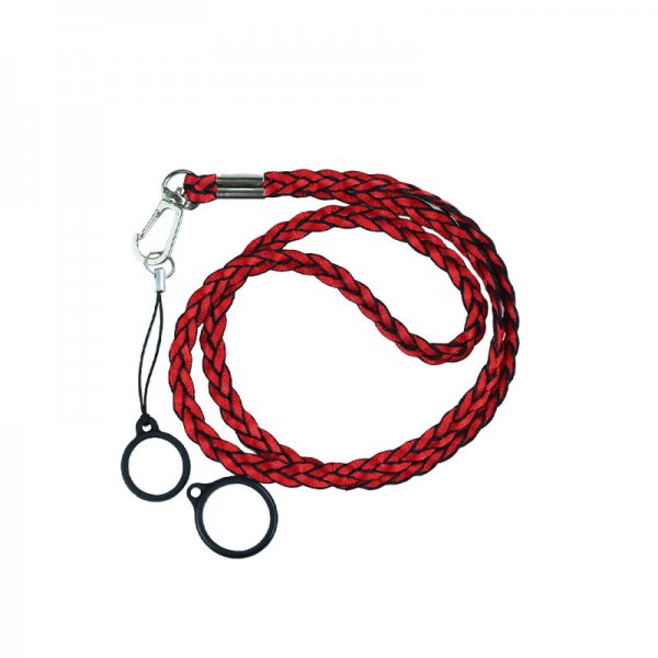 Weave Lanyard With 2 Silicone Rings Red  – ecigareta.hr