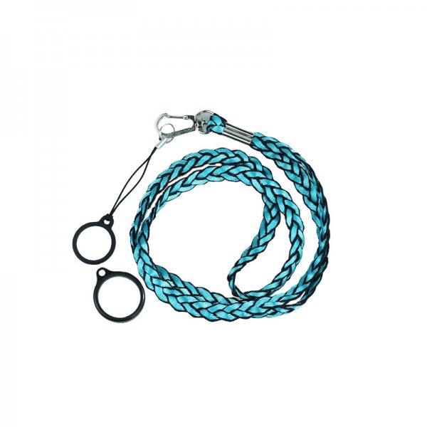 Weave Lanyard With 2 Silicone Rings Blue – ecigareta.hr