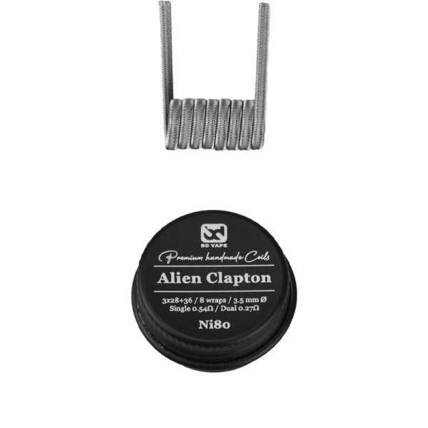 Alien Clapton Ni80 0.54Ω Handmade (2kom) – ecigareta.hr
