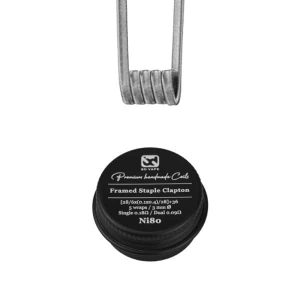 Framed Staple Clapton Ni80 0.18Ω Handmad – ecigareta.hr