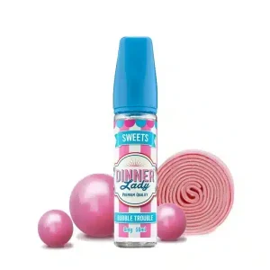 Bubble Trouble 0mg 50ml - Dinner Lady