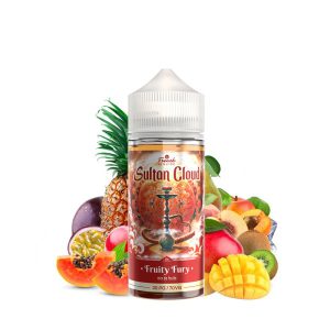 Fruity Fury 0mg 100ml - Sultan Cloud by Le French Liquide