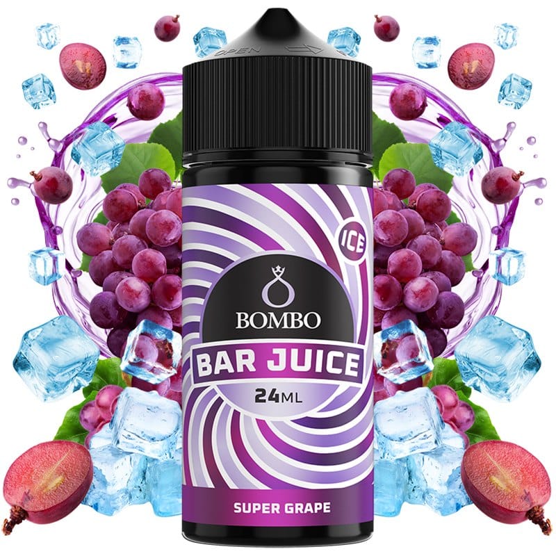 Aroma Super Grape Ice 24ml (Longfill) - Bar Juice by Bombo