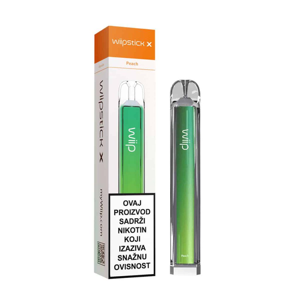 Wiipstick X, Peach 18mg – ecigareta.hr