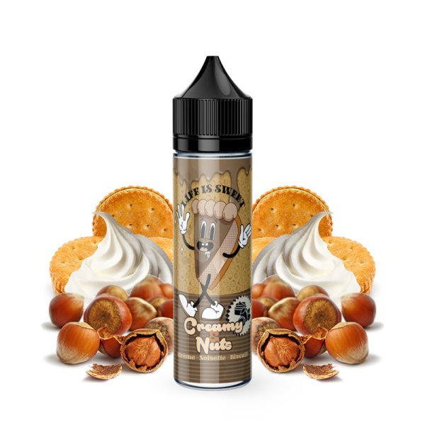 Creamy & Nuts 0mg 50ml – Life  – ecigareta.hr