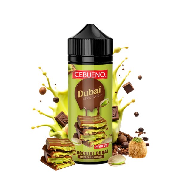 E-tekućina ShortFill – Dubai Chocovape 0mg 100ml – Cebuen – ecigareta.hr