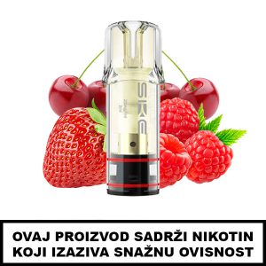 POD Cherry Strawberry Raspberry 20mg - Crystal Plus