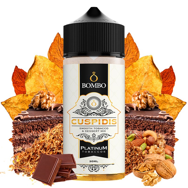 Cuspidis Longfill 30/120ml - Platinum Tobaccos by Bombo