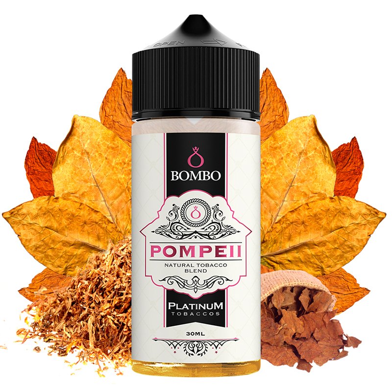 Pompeii Longfill 30/120ml - Platinum Tobaccos by Bombo