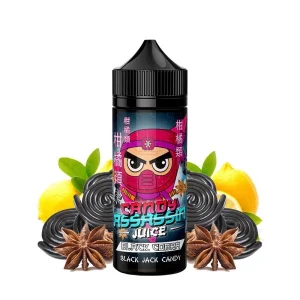 Black Cobra 0mg 100ml - Assassin Juice by Fantasi