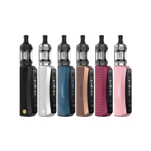 Vaporesso GTX One Pro komplet za e-cigarete – dostupno u šest boja: crna, bijela, plava, brončana, crvena i roza. Komplet uključuje mod s OLED ekranom i GTX atomizer, idealno za MTL i DL vaping.