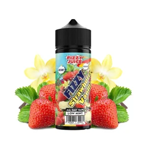 Strawberry Vanilla 0mg 100ml - Fizzy
